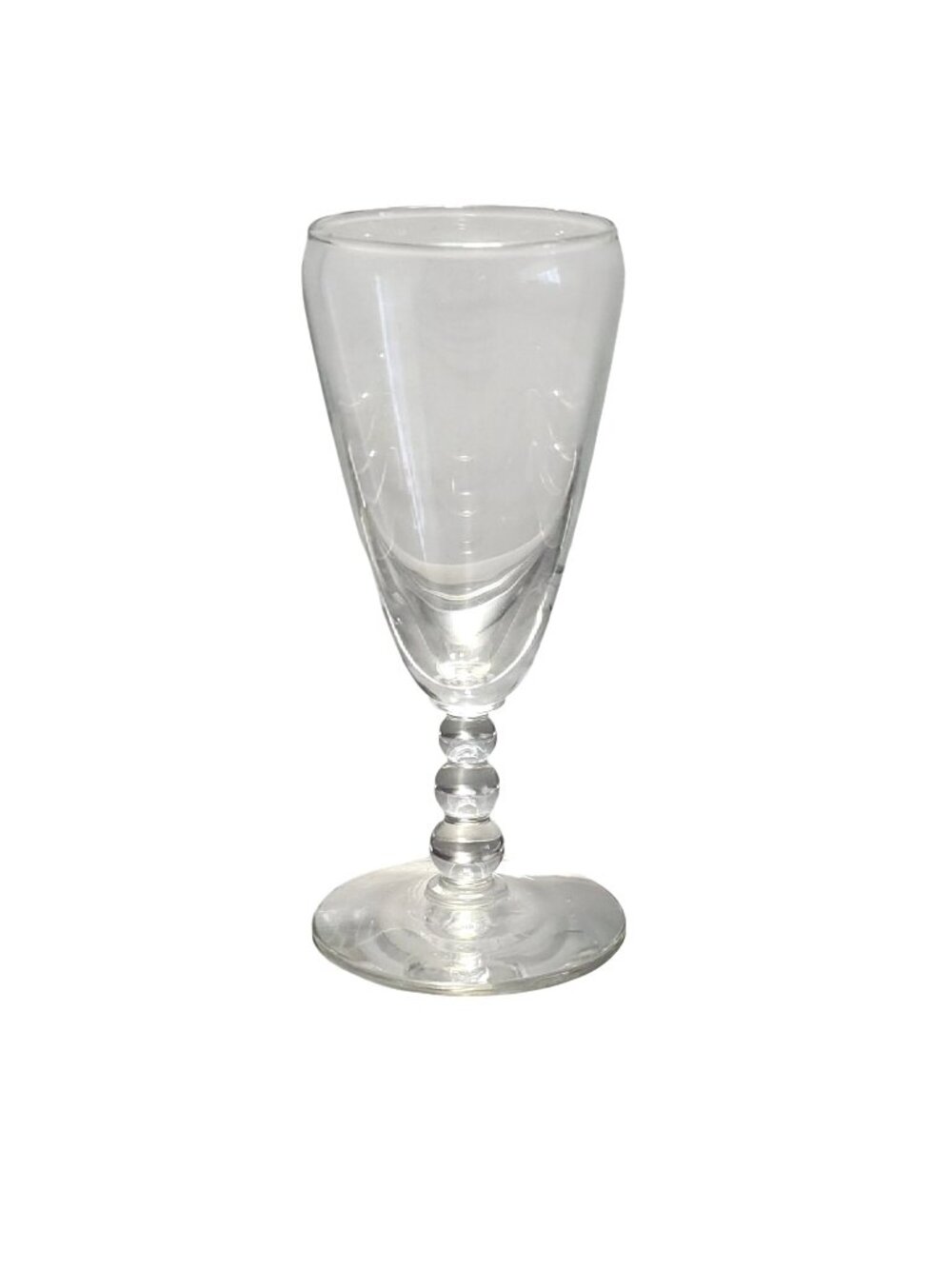 Libbey Knob Hill Cocktail Glass 5.5" whiskey sour 1950s mid century barware USA